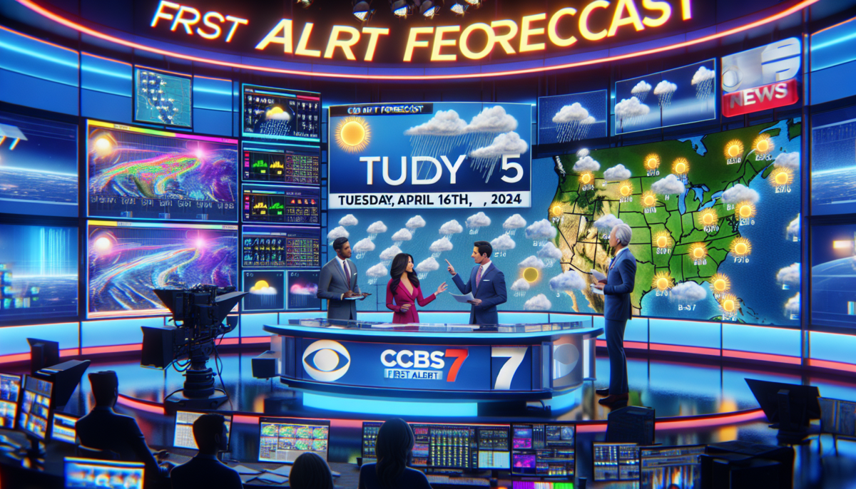 CBS7 FIRST ALERT Forecast for Tuesday, April 16th, 2024