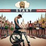 London Marathon: Man paralysed on one side eyes world record