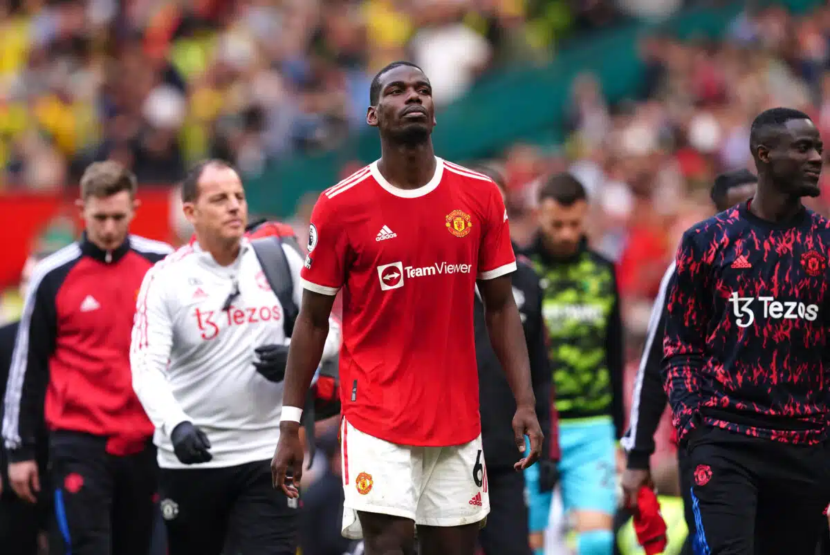 Paul Pogba is one of two World Cup winners to make the combined flop XI