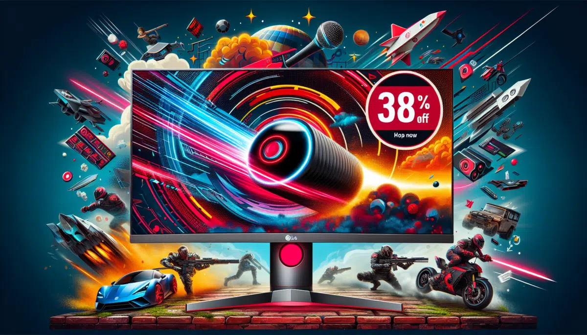 Save 38% Off the Popular 34" LG UltraGear Curved Ultrawide Gaming Monitor