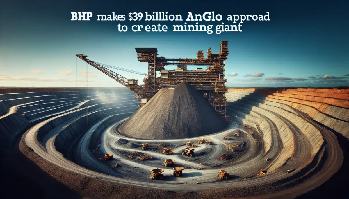 BHP Makes $39 Billion Anglo Approach to Create Mining Giant