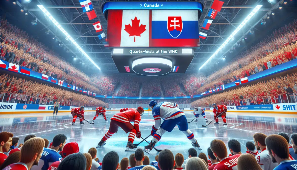 Canada meets Slovakia in the quarter-finals at the WHC
