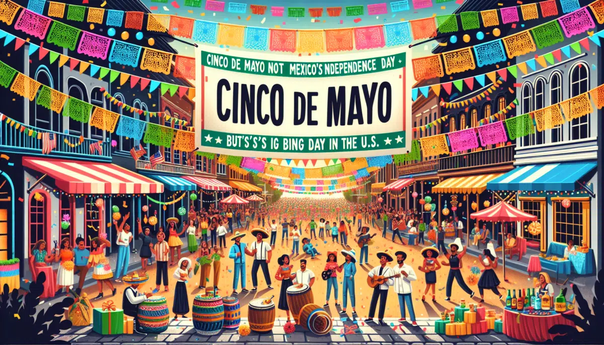 Cinco de Mayo is not Mexico's Independence Day, but it's a big day in the 
U.S.