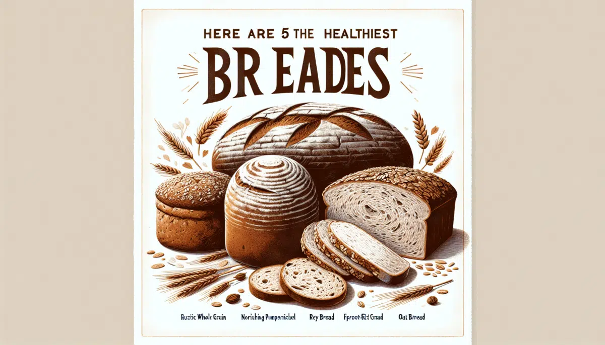Here are 5 of the healthiest breads