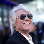 PHOTO: Jon Bon Jovi attends the UK Premiere of "Thank You and Goodnight: The Bon Jovi Story" on April 17, 2024 in London.