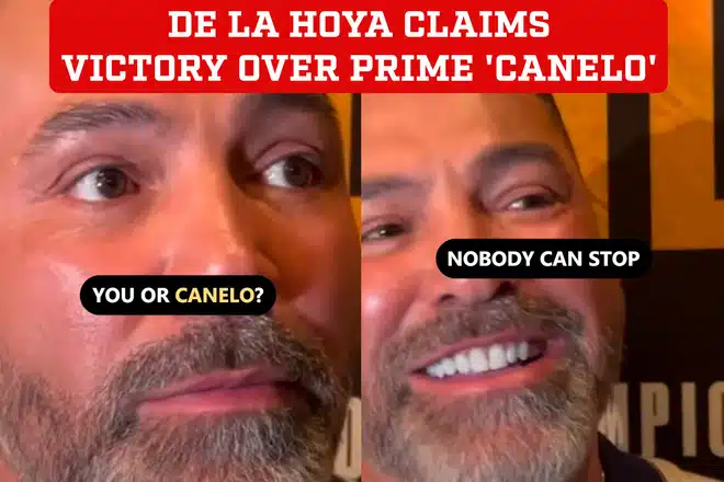 Oscar de la Hoya belittles Canelo Alvarez and reveals why he&apos;s taking him out of business