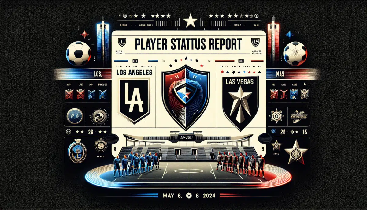 Player Status Report | LAFC at Las Vegas 5/8/24 | Los Angeles Football Club