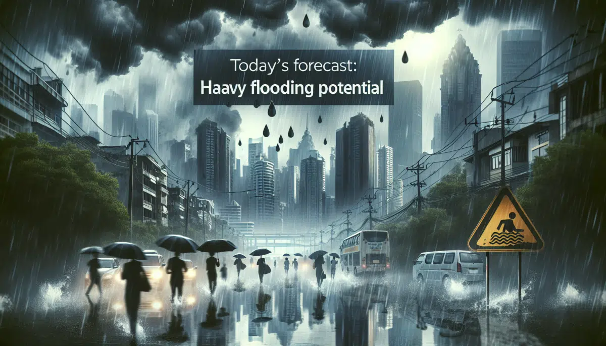 TODAY'S FORECAST: Heavy rain and flooding potential