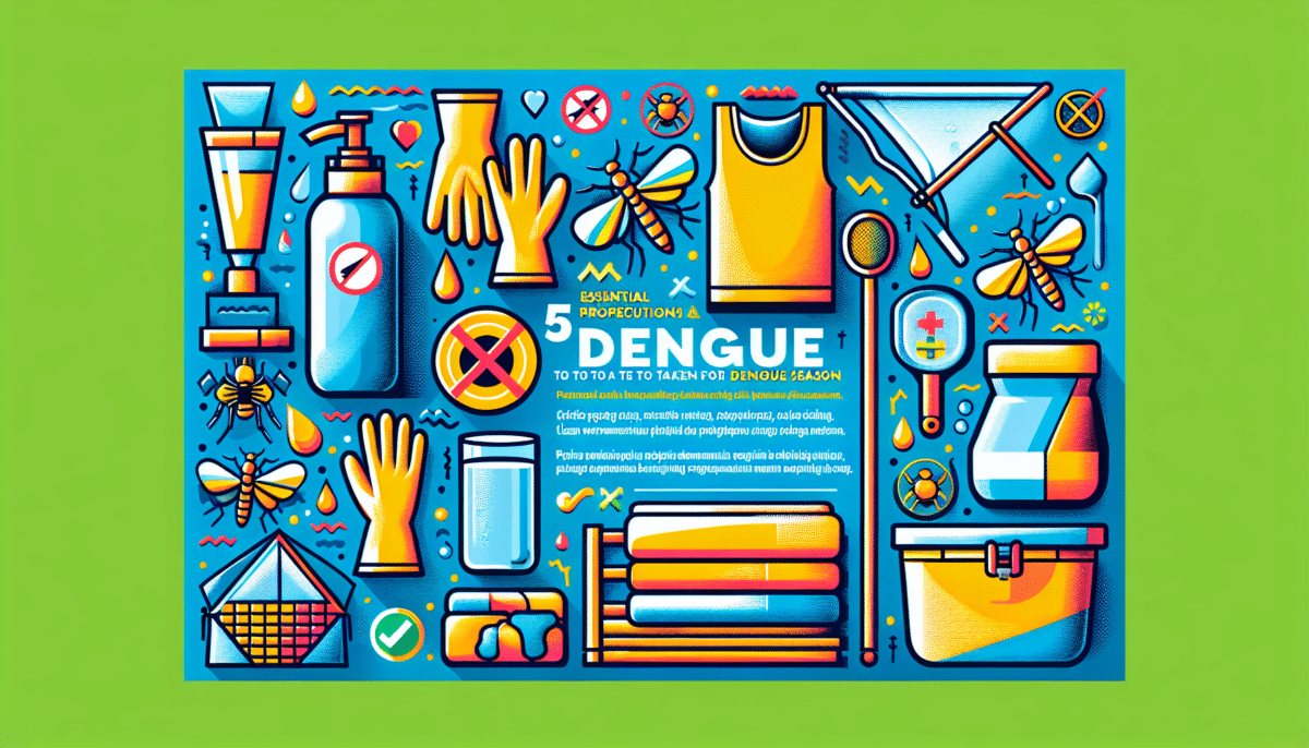 5 essential precautions to be taken for Dengue season