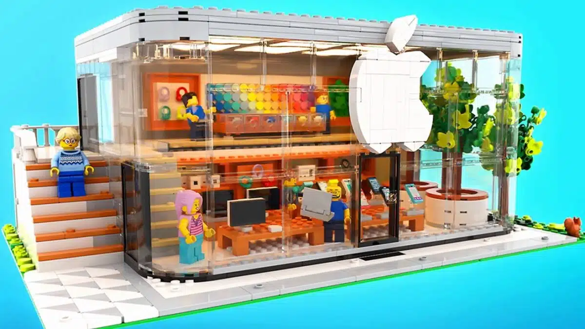 Fan made Lego Apple Store boasts plenty of Easter eggs