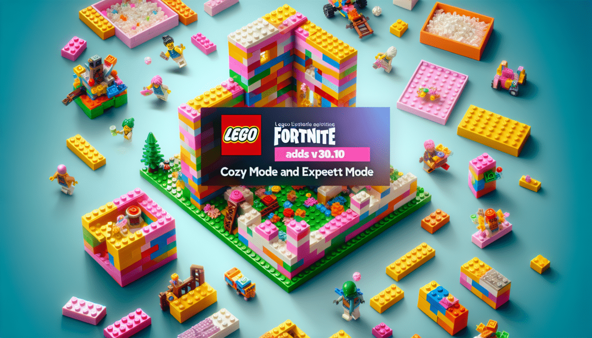 LEGO Fortnite v30.10 Adds Cozy Mode and Expert Mode!